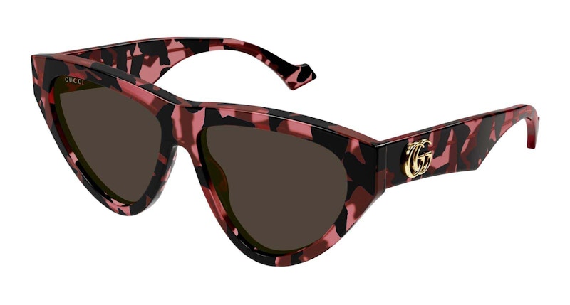 Gucci cat eye sunglasses tortoise best sale